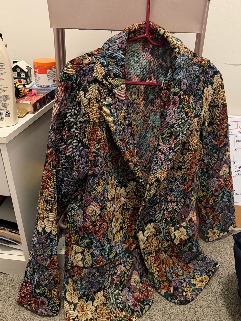 Floral Multi-Color Women's Jacket